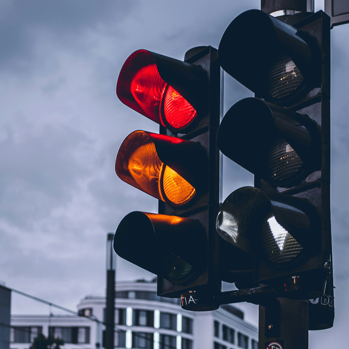 Symbolbild rote Ampel